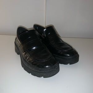 Zara chunky sole loafers - size 38 / womens 7